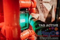 TAG Active combines the age-old game of physical tag by creating gamified decision points whereby the player must choose their own path and use their mind/agility/strength and overall abilities to collect points in a non-linear fashion to attain the individual or team high score. 
#iPlayCO  #TAGactive #TAGninjaActive #NinjaTAG Entertainment Center Design, Commercial Indoor Playground, Kids Play Equipment, Interactive Events, Playground Structures, Park Equipment