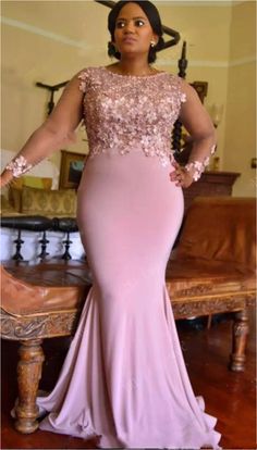 File c41a3a28ea large Matron Of Honor Dresses, Scoop Neck Prom Dress, Mermaid Pink, Matron Of Honor, Plus Size Bridesmaid, Mermaid Bridesmaid Dresses, Dress Mermaid, Evening Dresses Plus Size, Bridesmaid Dresses Plus Size