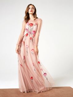 Blumarine Spring Summer 2018 Main Collection Rose Gown, Brigitte Bardot, Beautiful Gowns, Dream Dress, Pink Fashion, Pretty Dresses