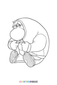 the mario coloring page is shown in this image, it looks like he's sitting down