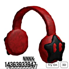 Blocksburg Decals, Star Earmuffs, Roblox Hat, Baddie Codes, Accessories Codes, Cap Code, Roblox Accessories, Red Hair Boy