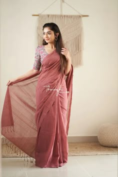 Handloom Cotton Saree, Cotton Saree Designs, Fancy Sarees Party Wear, Simple Sarees