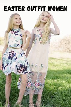 What will you be doing this Easter? What will you be wearing? Here are the perfect Easter outfits for women over 40 Teen Easter, Easter Dresses For Toddlers, Easter Dresses, Formal Dresses For Teens, Fashion Teenage Girls, Teen Outfits, Girls Easter Dresses