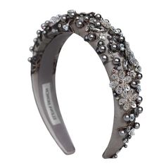 Chloe 2024, Flowers And Crystals, Rebecca Black, Silver Headband, Black Headband, White Crystals, Crystal Chain, Original Bags, Lace Flowers