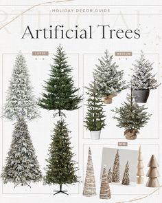 the holiday decor guide for artificial trees