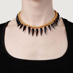 Victorian 18k Onyx Gold Ball Festoon Necklace Festoon Necklace, Drop Necklace, Onyx, Yellow Gold, Yellow, For Sale, Gold