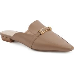 Find REISS Meghan Bit Loafer Mule on Editorialist. Gleaming bit hardware and a loafer-inspired topline elevate a leather mule fashioned with a squared-off moc toe. Leather upper and lining/synthetic sole Imported Bit Loafers, Loafer Mules, Leather Mules, Mule, Leather Upper, Loafers, Leather