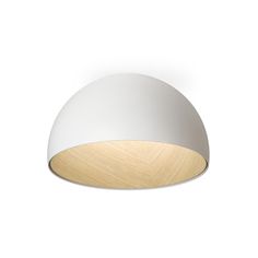 Metavaya Ceiling Lamp Dia 35cm x H 19cm / White / Warm White Duo Ceiling Lamp 336019216034 M2021121503-3 Duo Ceiling Lamp & Light Fixtures Different Dimensions, The Duo, Wood Light, Ceiling Lamp, Warm White, Ceiling Lights, Ceiling, China, White