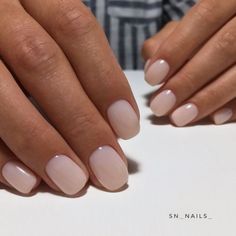 Squoval Dip Nails, Arycrilc Nails, Neutral Natural Nails, Natural Nail Designs, Smink Inspiration, Bride Nails, Dipped Nails