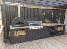 Parrilla Interior, Outdoor Barbeque, Outdoor Kitchen Plans, Build Outdoor Kitchen, Outdoor Kitchen Design Layout