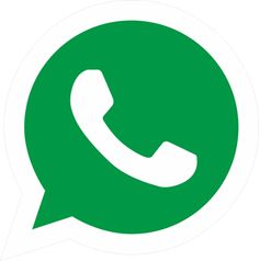 a green phone icon with the text whatsapp on it