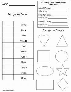 the worksheet for preschool to learn shapes and numbers with pictures on it, including