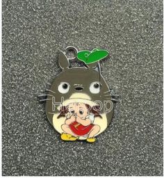 a key chain with a cartoon character on it