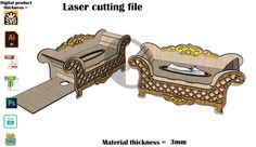 an image of laser cutting furniture for the living room or bedroom with instructions to make it