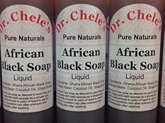 Amazon.com : Dr. Chele's African Black Soap Liquid : Beauty