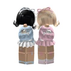 Animal Roblox Avatars, Matching Roblox Avatars Girl Bsf, Cute Matching Roblox Avatars Girl, Roblox Avatars Matching Girl And Girl, Roblox Avatars Coquette, Cute Roblox Avatar Ideas No Headless, Roblox Matching Outfits Girl And Girl, Pink Roblox Outfits, Roblox Matching Avatars