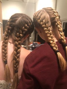 French Pigtail Braids, Group Hairstyles, Xgen Hair, Hair Stayl, Tail Braids, Hairstyles 2024