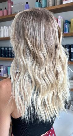 Hairdye Ideas, Baylage Hair, Blonde Hair Goals, Balayage Long Hair, Fall Blonde Hair, Lighter Hair