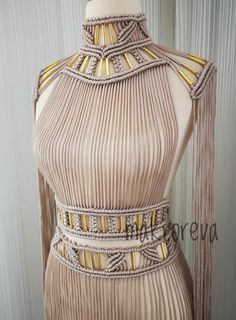 Macrame dress birthday dress shiny material crazy party - Etsy Nederland Handmade Fitted Party Dress, Handmade Fitted Dress For Party, Handmade Fitted Dresses For Parties, Beige Bohemian Party Dress, Handmade Fitted Dress For Festival, Fitted Handmade Dress For Festival, Fitted Beige Festival Dress, Fitted Beige Dress For Festival, Bohemian Dresses For Festival And Party Season