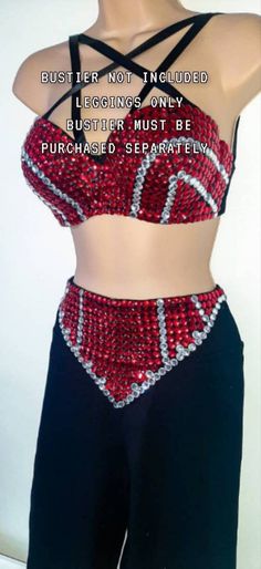 Selena Inspired Red Jewelled Leggings - Etsy Red Stretch Party Sets, Red Fitted Costume Party Set, Red Fitted Costume Set, Red Fitted Sets For Costume Party, Fitted Red Costume Set, Red Stretch Bottoms For Dance, Stretch Red Bottoms For Festival, Red Stretch Pants For Festivals, Stretch Red Pants For Festivals