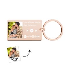 265576591633940480 Spotify Code Keychain, Keychain With Photo, Song Making, Spotify Code, Unique Gifts For Him, Music For You, Music App, Music Song, Spotify App