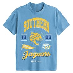 a t - shirt with the words southern and jaguars on it