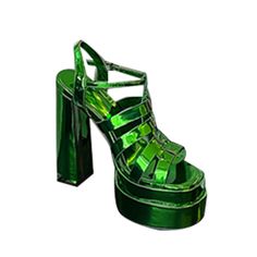 Block Heel Platform Sandals, Platform Block Heels, Platform Sandals, Shoe Collection, The Label, Patent Leather, Block Heels, Ankle Strap, Heel Height