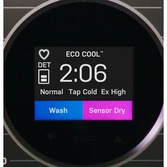 an electronic device displays the time and temperature for someone to use it on their phone