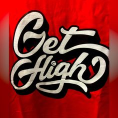 Unisex Cookie Brand “Get High” Red T Shirt Size Medium Casual Red Tops With Lettering, Red Hip Hop Top With Logo Print, Casual Red T-shirt With Lettering, Red Letter Print Hip Hop T-shirt, Red Hip Hop T-shirt With Letter Print, Red Crew Neck T-shirt With Lettering, Cookies Branding, Jeep Decals, Funny Patches