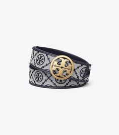 1.5" T Monogram Belt: Women's Designer Belts | Tory Burch Luxury Adjustable Embroidered Belt, Luxury Embroidered Belt, Womens Designer Belts, T Monogram, Designer Belts, Designer Accessories, Wallet Accessories, Luxury Items, Belt Bag