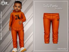 The Sims Resource - Sims 4 - Clothes - WisteriaSims - For Toddler - Ted's Pants for toddler Sims 4 Toddler Cc Clothes Male, Sims Boy Clothes, Sims 4 Kids Cc Boys, Sims 4 Boy Cc Clothes, Sims 4 Infant Cc Clothing Male, Sims 4 Cc Toddler Boy Clothes