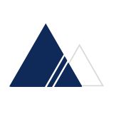 an image of a triangle logo on a white background