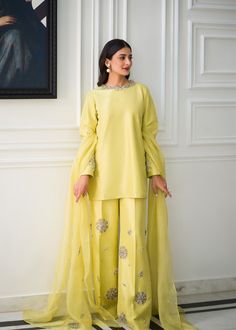 Raw Silk Dress, Hanging Tassels, Pakistani Fashion Casual, Pakistani Dresses Casual, Pakistani Fashion Party Wear, Traditional Indian Outfits, Simple Pakistani Dresses, Designer Dresses Casual