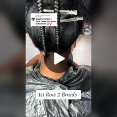 TikTok · BeautynBraidsRVA Knotless Braiding Chart, 10 Braids Hairstyles Black, Brick Braid Pattern, Easy Parting For Braids, Few Braids For Black Women, Blind Braids, Braid Patterns For Box Braids, Starting Box Braids, How Many Braids In Each Row