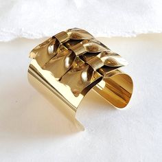 Gala Triple Bow Cuff Solid Brass Logo Engraved Handmade Luxury Classic Jewelry With Bow Detail, Elegant Hand-cast Cuff Jewelry, Luxury Hand-forged Cuff Bracelet, Luxury Brass Cuff Jewelry, Palm Cuff, Luxury Statement Gold-plated Cuff Bracelet, Brass Bangle, Jewelry Manufacturers, Gold Beads