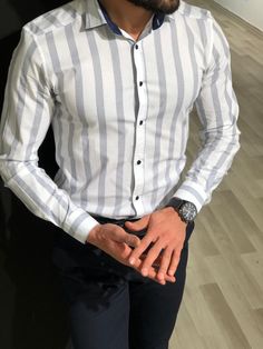 Slim Fit Shirt With Casual Collar, White Slim Fit Shirt With Casual Collar, Casual Striped Slim Fit Shirt, Fitted Cotton Dress Shirt With Casual Collar, Fitted Long Sleeve Cotton Shirt, Fitted Cotton Tops With Casual Collar, Slim Fit Cotton Dress Shirt With Long Sleeves, Slim Fit Cotton Long Sleeve Dress Shirt, Cotton Slim Fit Long Sleeve Dress Shirt