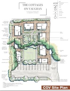 the cottages on vaughan site plan