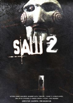 the movie poster for saw 2