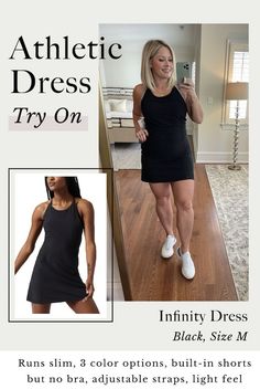 Black Athletic Dress Outfit, Spring Style 2022, Tennis Dresses, The Small Things Blog, Small Things Blog, Golf Dress, Style Fitness, Golf Dresses