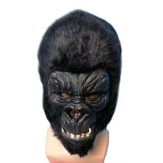 Monsters Battle Gorilla Mask Halloween Mask Cosplay Gorilla Headgear Mask Role Play Party Props Gorilla Mask, Monkey Mask, Masks Halloween, Party Masks, Head Mask, Animal Masks, Party Funny, Mask Party, Party Props