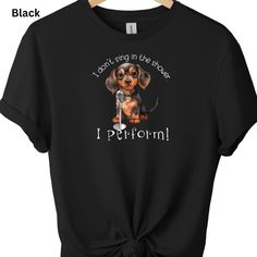 I just added a new item to eBay, Funny Dog T shirt Graphic Print T shirt Unisex Novelty Tee  Soft Style Tee! #eBay #eBaySeller Black Cotton Dog Print Top, Black Cotton Top With Dog Print, Black Graphic Tee With Dog Print, Black Crew Neck T-shirt With Dog Print, Funny Dog Print Crew Neck T-shirt, Dog T Shirt, Dog Tshirt, Soft Style, Fashion Tees