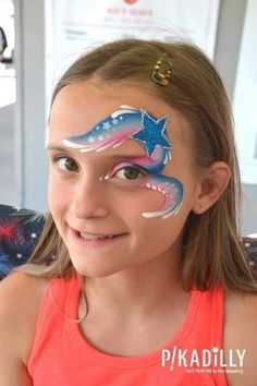 Fish Gills, Face Painting, Face Paint, Carnival Face Paint, 4th Of July, Carnival, Fish, Paint, Design