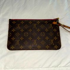 This Is An Authentic Lv Pochette. Purchased Us A Few Years Ago Here On Posh Has Some Wear, But Still In Good Condition. Monogram Canvas Clutch For Daily Use, Daily Use Monogram Canvas Clutch, Monogram Canvas Clutch With Removable Pouch, Designer Monogram Canvas Pouch, Brown Monogram Canvas Clutch For Everyday Use, Luxury Brown Clutch With Zipper Pouch, Designer Monogram Canvas Pouch Clutch, Lv Pochette, Bags Louis Vuitton