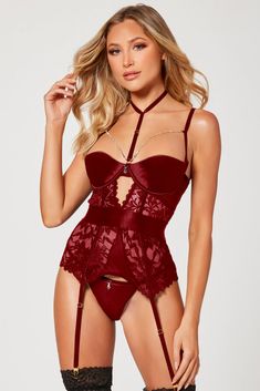 Hailey Bustier Set