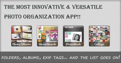 the most innovative & versatie photo organization app folders, albums, etc