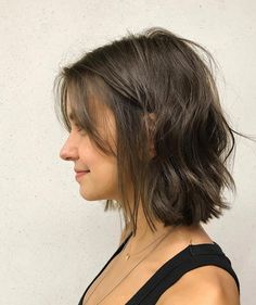 Wavy Bob Haircuts, Wavy Bob Hairstyles, Wavy Bob, Cute Hairstyles For Short Hair, Hairstyles Haircuts