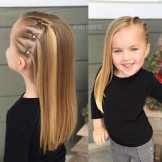 Cute Toddler Hairstyles, Easy Little Girl Hairstyles, Trendy Kids