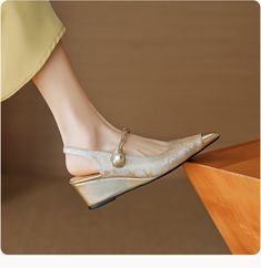 CHIKO Milena Pointy Toe Wedge Slingback Shoes Kitten Heel Pumps, Slingback Shoes, Leather Items, Pump Shoes, Pumps Heels, Kitten Heels, Heel Height, Leather Upper, Shoes Heels