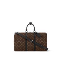 LOUIS VUITTON® - Keepall Bandoulière 45 - Vuittonite Louis Vuitton Mens Bag, Perfect Features, Designer Laptop Bag, Cartier Watches Women, Louis Vuitton Keepall 45, Keepall 45, Louis Vuitton Official Website, Conscious Man, Bag Louis Vuitton