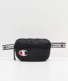 Champion Attribute 2.0 Black Fanny Pack Everyday Carry Bag, Champion Clothing, Fancy Sandals, Black Fanny Pack